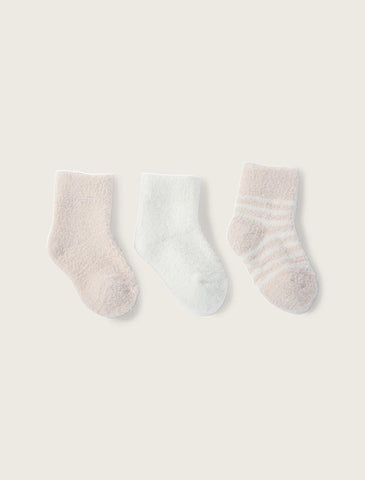 CozyChic Lite® Infant Sock Set- Pink