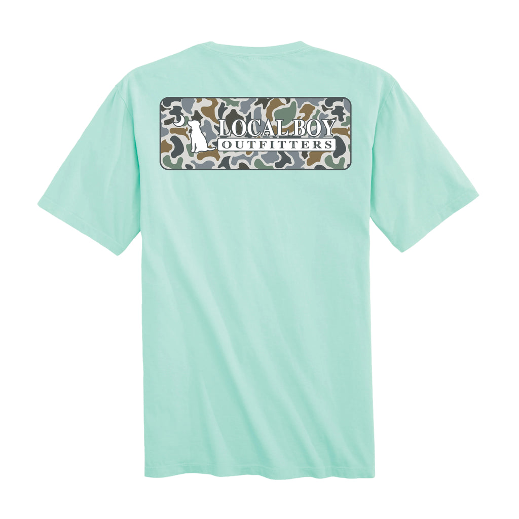 Youth Localflage Bluff Plate- Island Reef