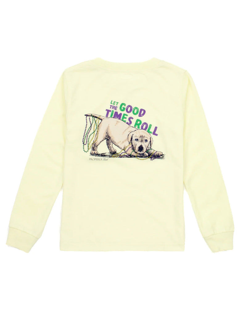 Pawdi Gras Long Sleeve Tee