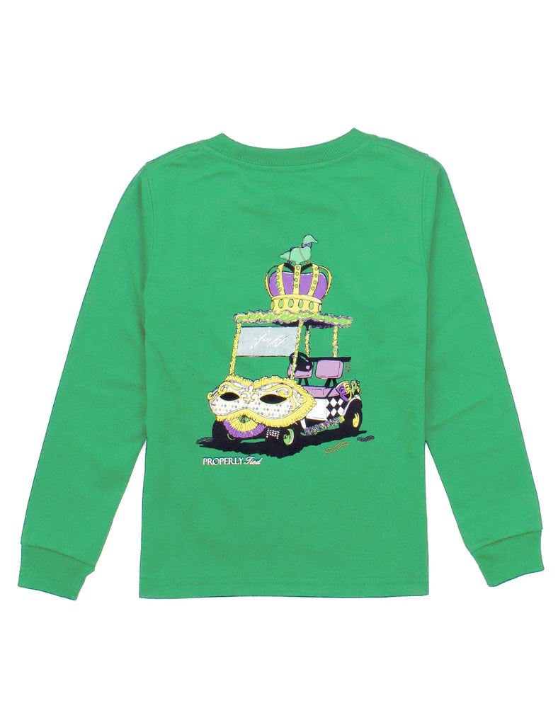 Mardi Cart Long Sleeve Tee