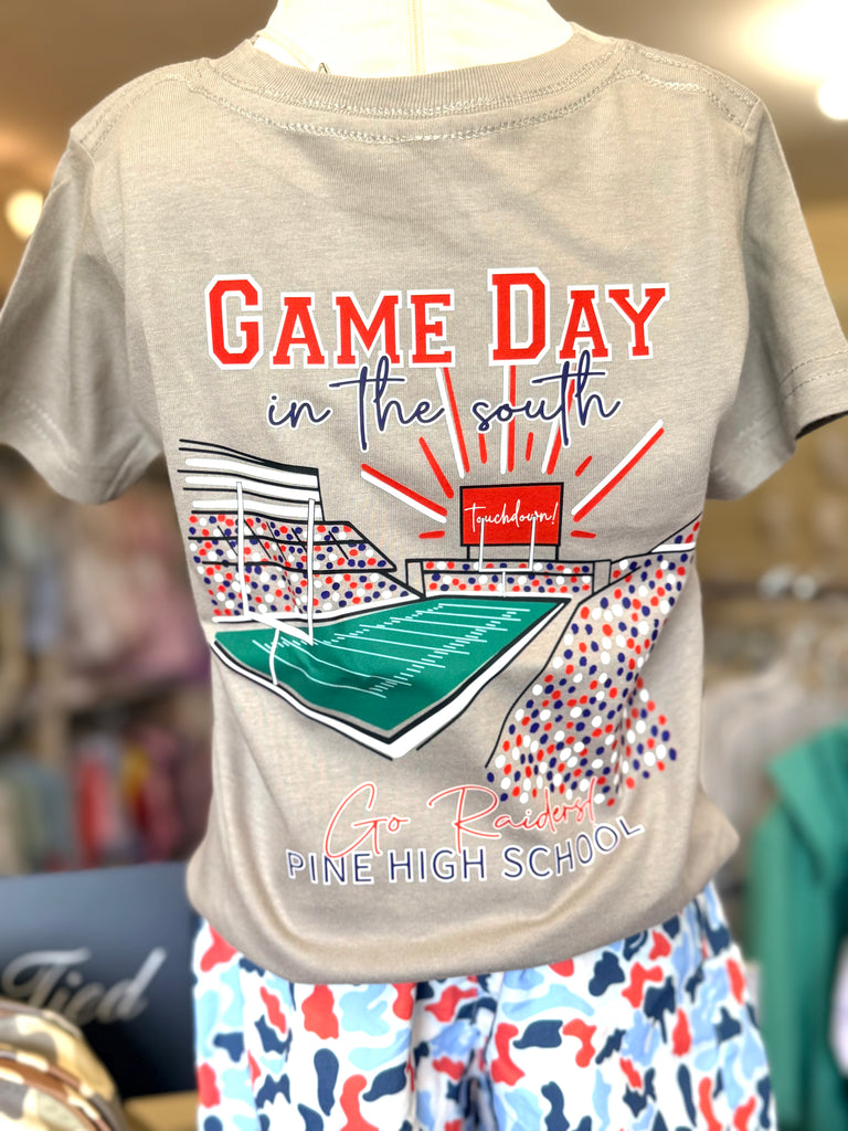 Southern Game Day Tee- Pine High School Raiders