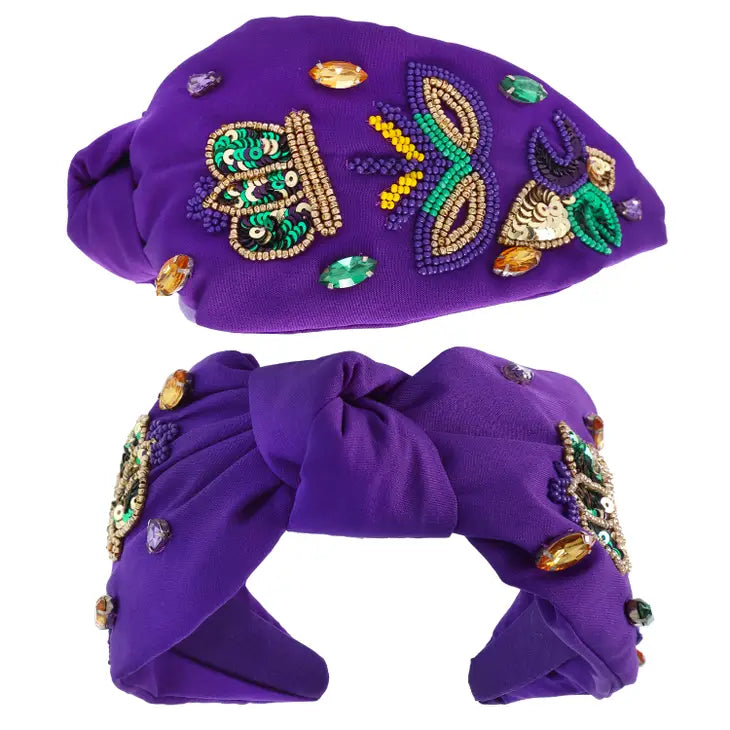 Mardi Gras Headband