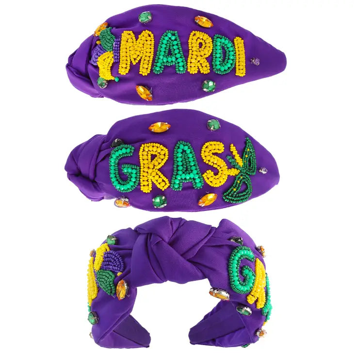 Mardi Gras Headband