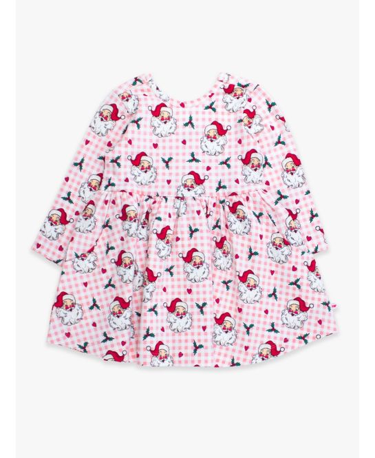 Dear Santa Knit LS Twirl Dress