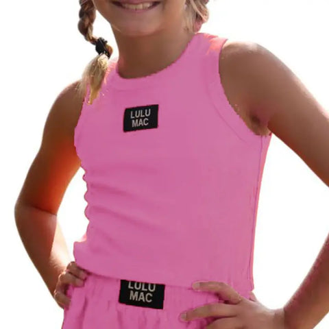 Bubble Gum Pink Tank