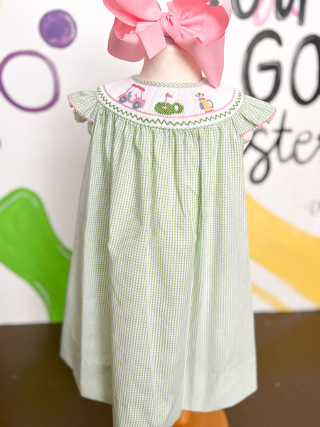 Golf Smocked Dress
