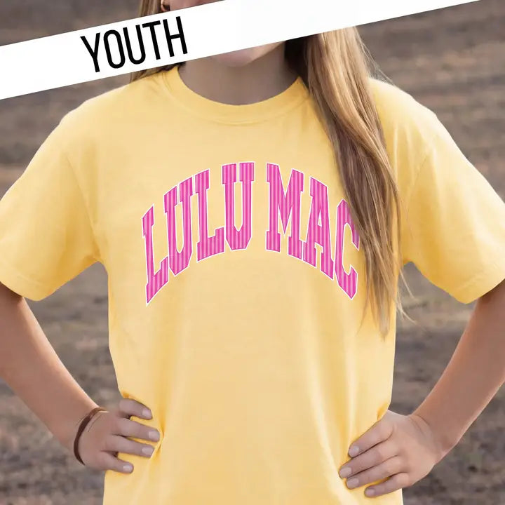 Butter Stripe Lulu Mac T-Shirt