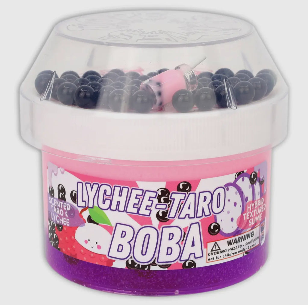 Lychee Taro Boba Slime