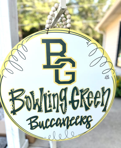 BG Buccaneers Door Hanger