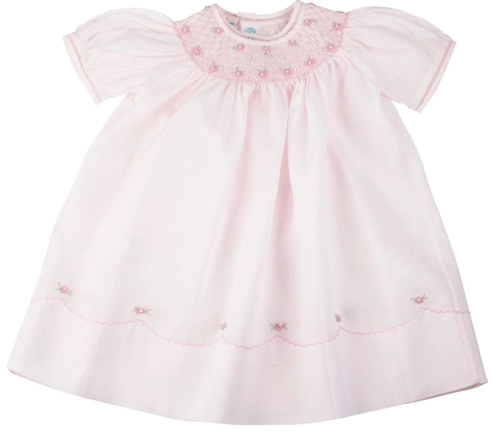 Pearl Flower Bishop Dress