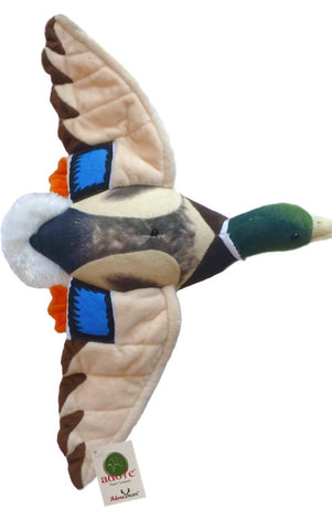 18" Drake Mallard Duck Plush Stuffed Animal Walltoy Wall Mount