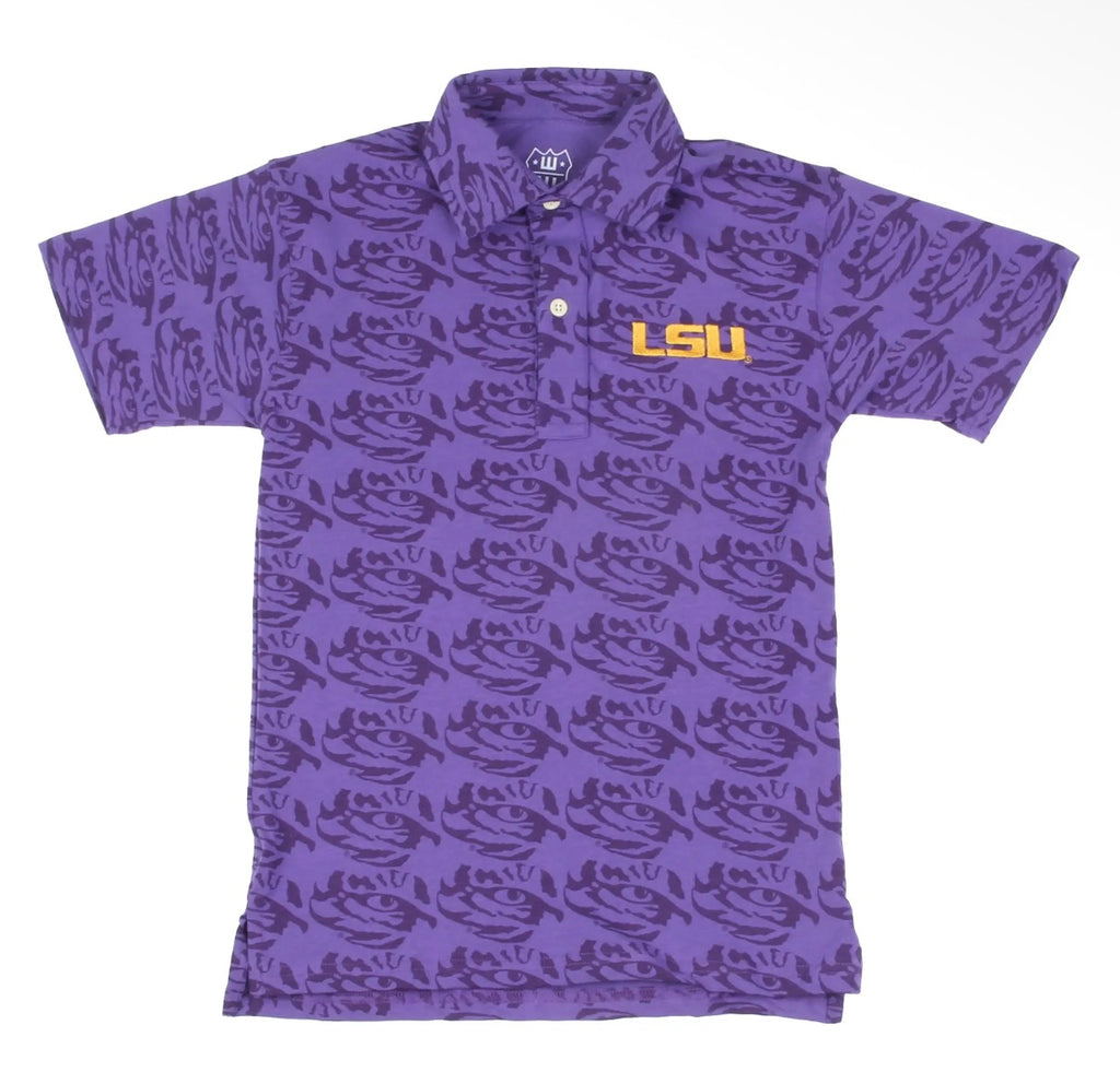 LSU Polo Shirt SS