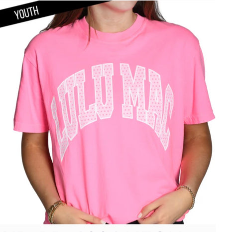 Neon Pink Lulu Mac T-Shirt