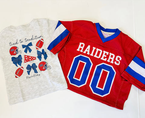 Raider Cropped Football Jersey