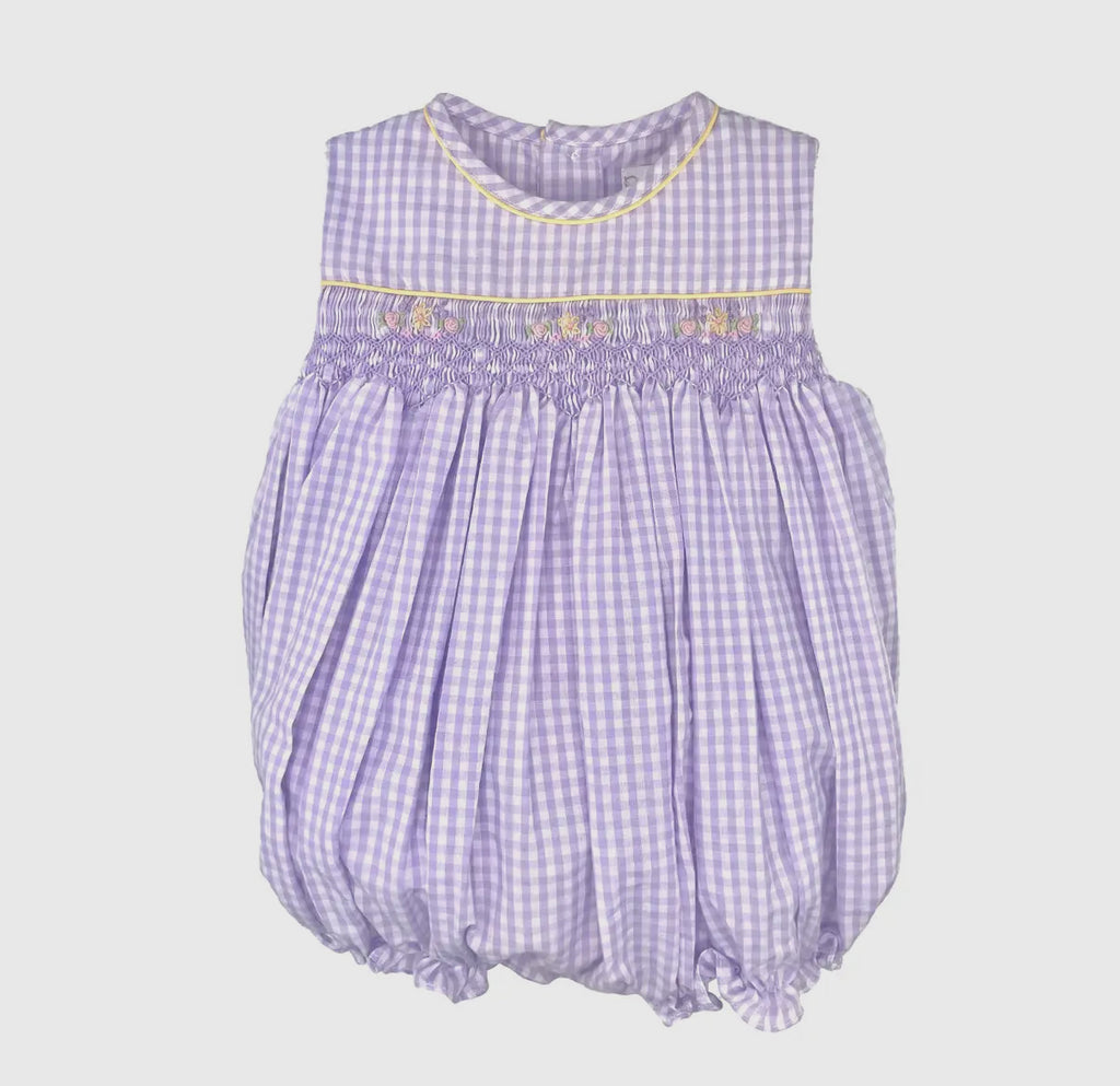 Purple Smocked Sun Bubble