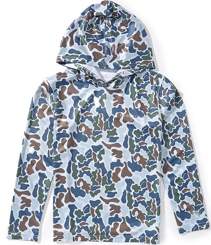 Boy's Performance Hoodie Terra Camo