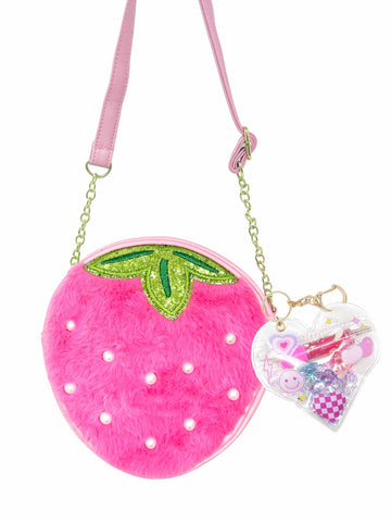 Sweet Heart Crossbody, Strawberry