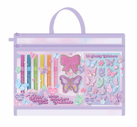 Radiant Flair,Tie Dye Butterfly