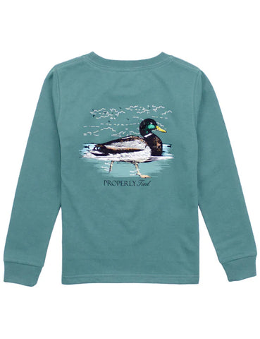 Swimming Mallard