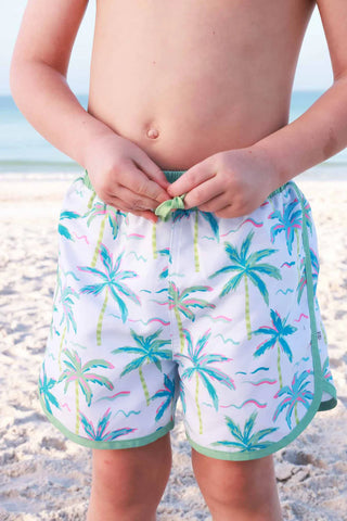 Swim Trunk- Blue Lagoon