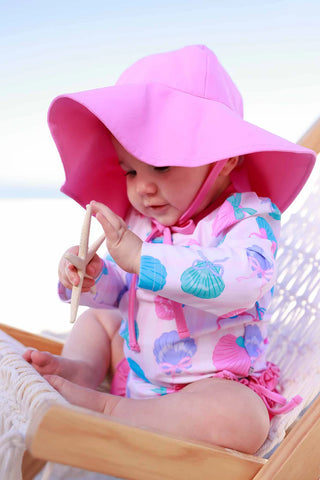 Long Sleeve Rashguard with Ruffles