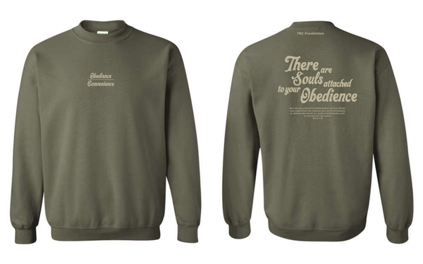 Obedience|Convenience Crewneck