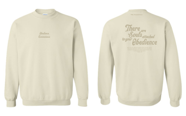 Obedience|Convenience Crewneck