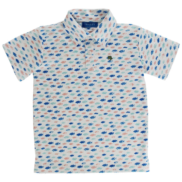 S/S Performance Fish Polo