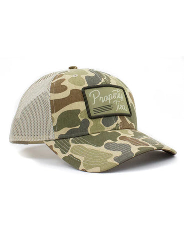 Vintage Camo Trucker Hat