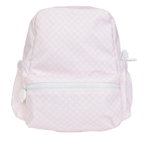 The Backpack- Pink Gingham