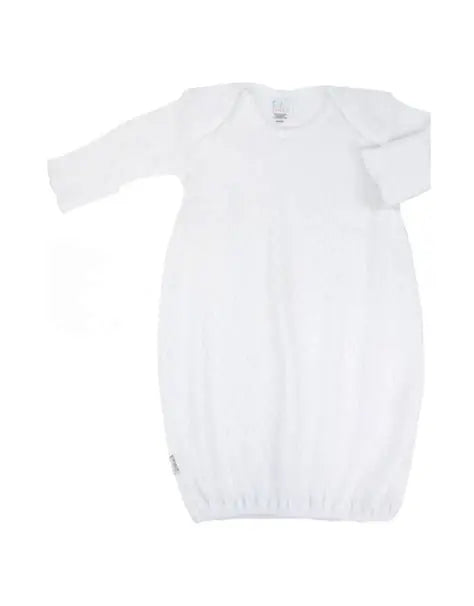 Lap Shoulder Gown with white trim- NB