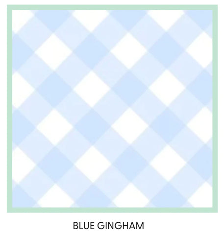 The Nap Mat- Blue Gingham