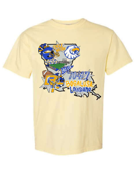 BFCS State Spirit Tee- Comfort Colors