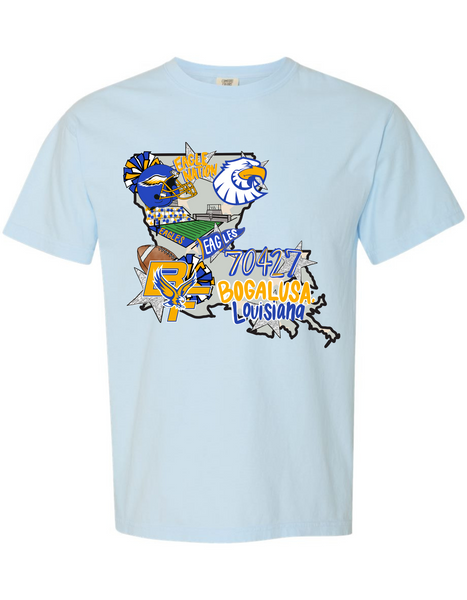 BFCS State Spirit Tee- Comfort Colors
