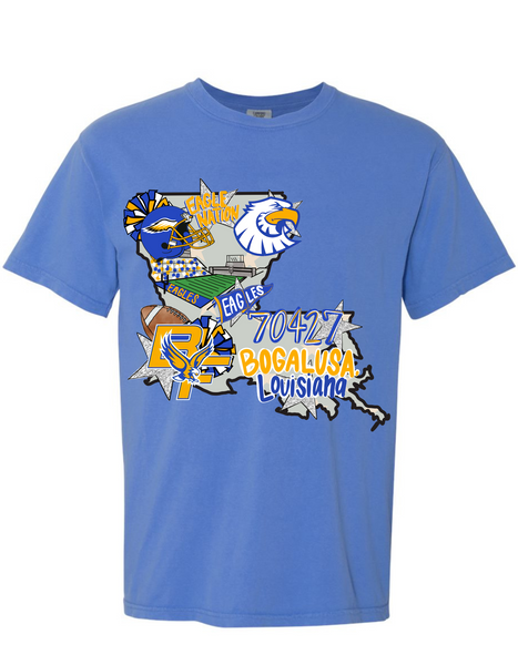BFCS State Spirit Tee- Comfort Colors
