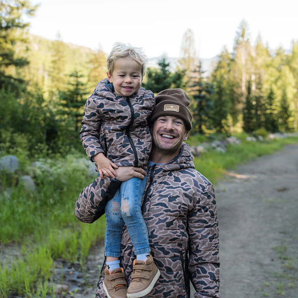 Youth Puffer Jacket- Gauge Camo