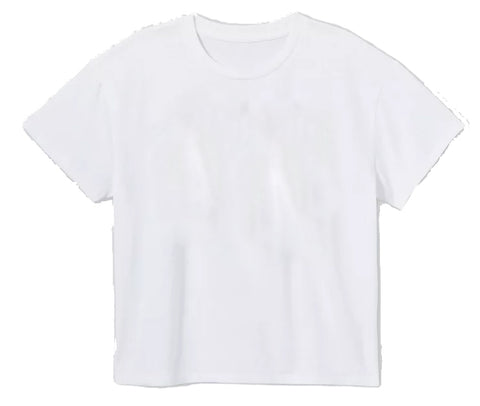 Boxy Tee- Solid White