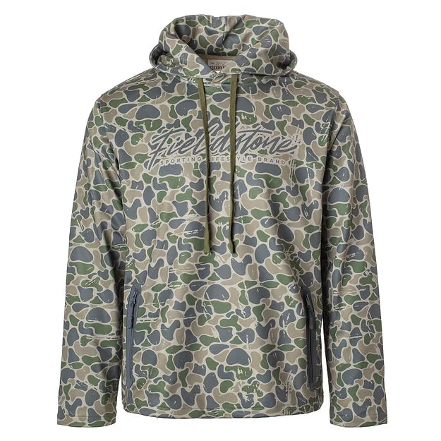 Youth Backwoods Script Camo Hoodie