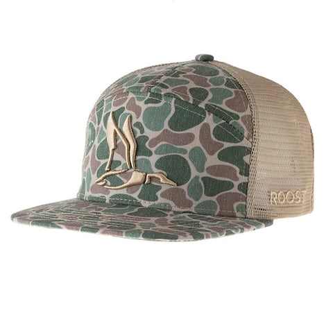 Youth Roost Camo 3D Puff Duck Hat