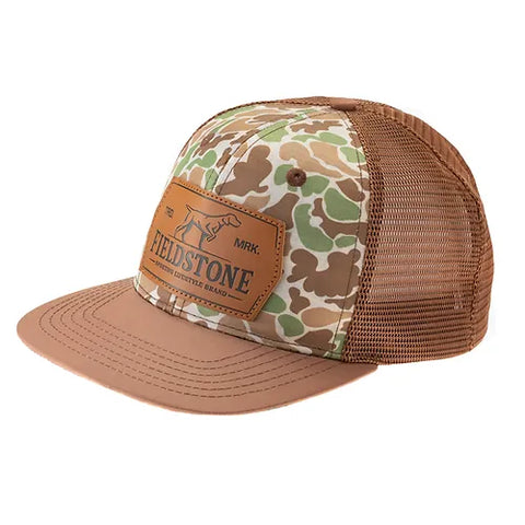 Youth Old School Brown Bill Hat