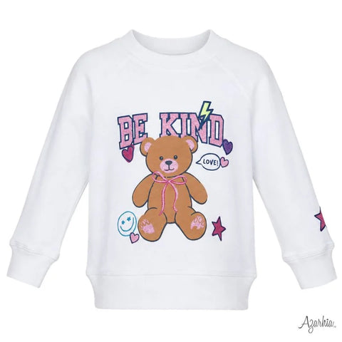 Glitter Be Kind Teddy Oversized Sweatshirt