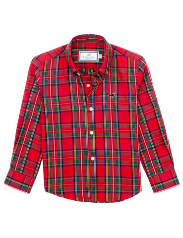 Boys Seasonal Sportshirt Yuletide