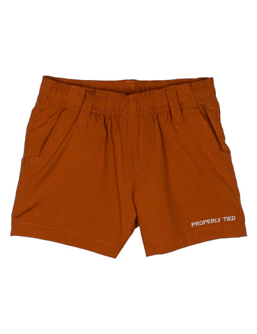 Boy Pintail Shorts- Sandstone