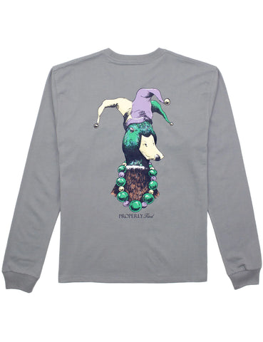 Mardi Gras Mallard L/S Tee