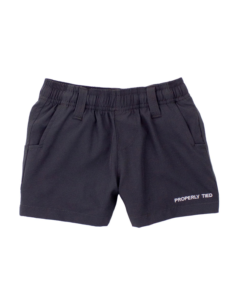 Boy Pintail Shorts- Charcoal