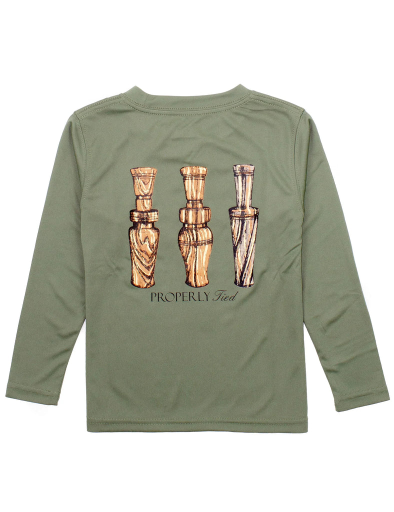 Performance Tee LS Duck Calls