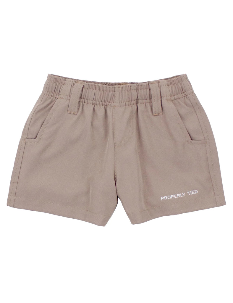 Boy Pintail Shorts- Taupe