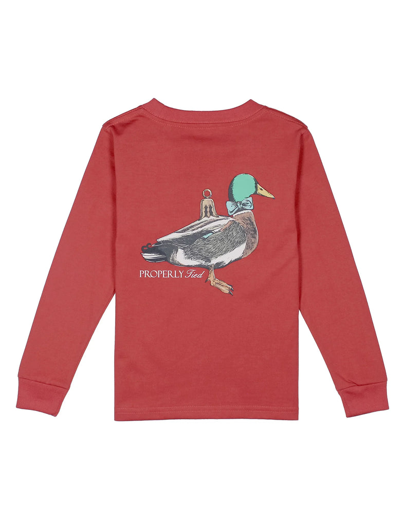 Boys Duck Ornament