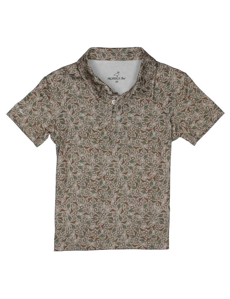 Boy's Inlet Cowboy Polo
