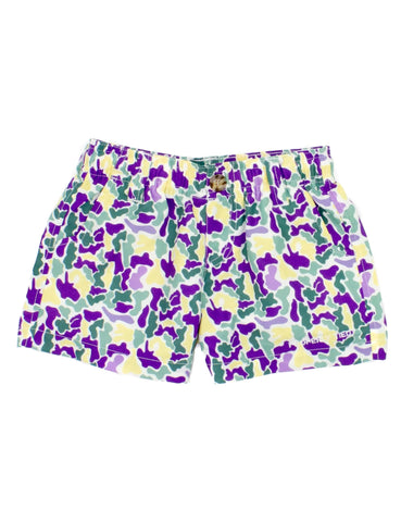 Mardi Gras Camo Shorts